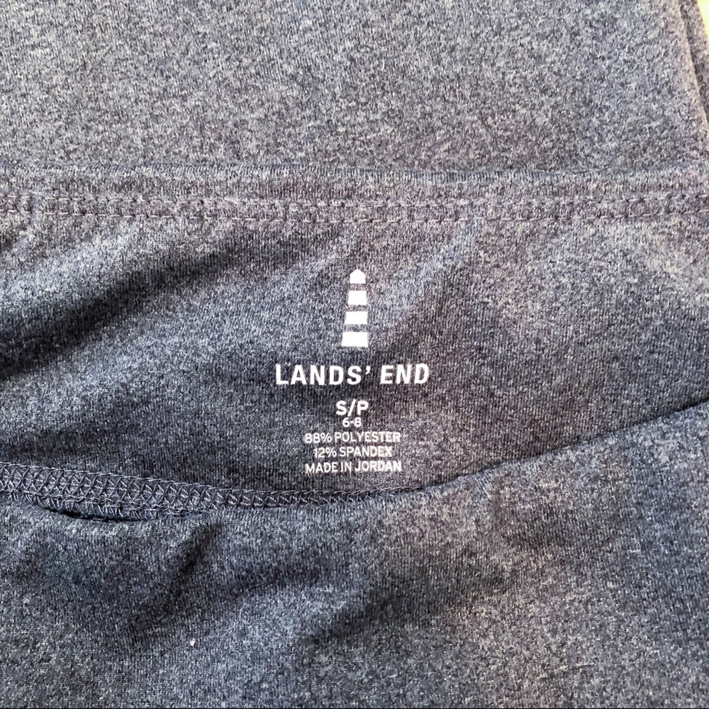 3/$20 Lands’ End Grey Active Yoga Pants Size Small - Picture 3 of 4